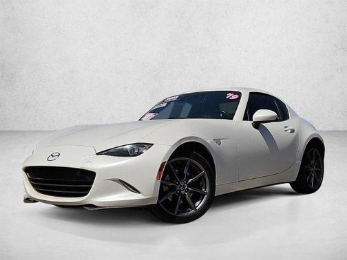 Snowflake White Pearl Mica 2019 Mazda MX-5 Miata RF Grand Touring