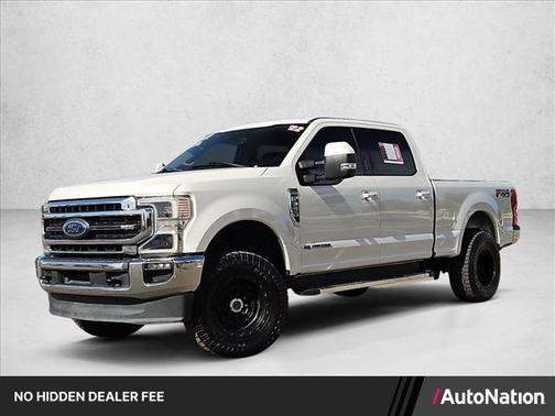Star White Metallic Tri-Coat 2022 Ford F-250 Lariat