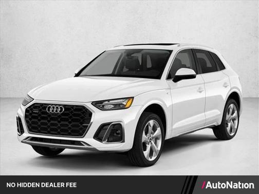 White 2025 Audi Q5 45 S line Premium