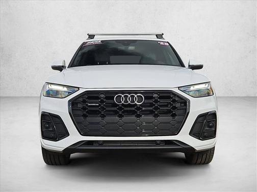 White 2025 Audi Q5 45 S line Premium