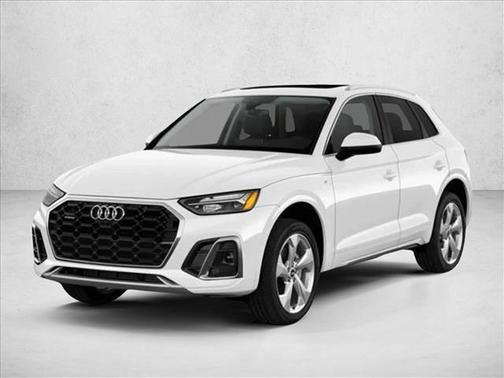 White 2025 Audi Q5 45 S line Premium