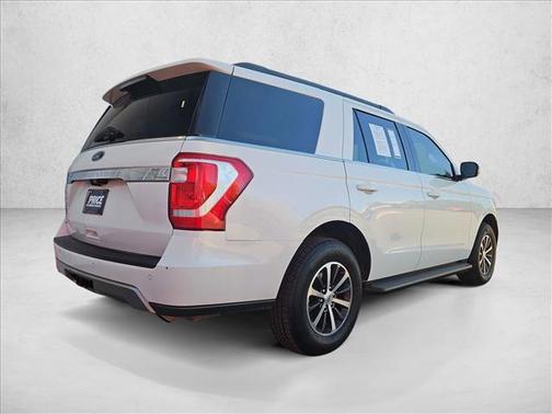 Star White Metallic Tri-Coat 2020 Ford Expedition XLT