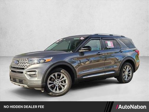 Carbonized Gray Metallic 2023 Ford Explorer Limited