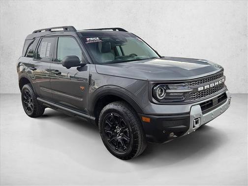 Carbonized Gray Metallic 2025 Ford Bronco Sport Badlands