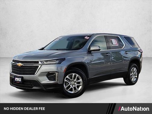 Sterling Gray Metallic 2023 Chevrolet Traverse LS