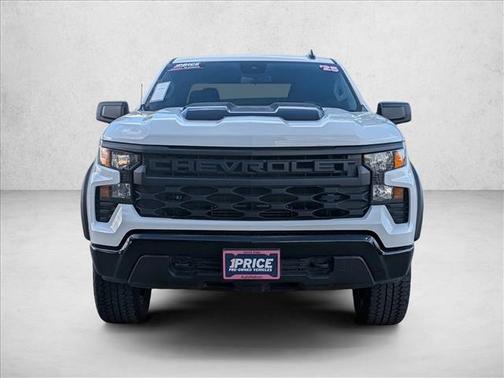 Summit White 2025 Chevrolet Silverado 1500 Custom Trail Boss