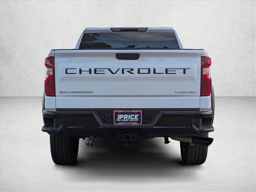 Summit White 2025 Chevrolet Silverado 1500 Custom Trail Boss