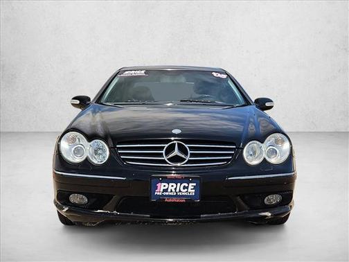 Black 2005 Mercedes-Benz CLK-Class 500