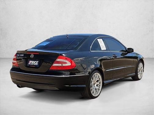 Black 2005 Mercedes-Benz CLK-Class 500
