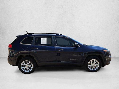 True Blue Pearlcoat 2016 Jeep Cherokee Sport