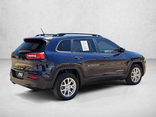 True Blue Pearlcoat 2016 Jeep Cherokee Sport
