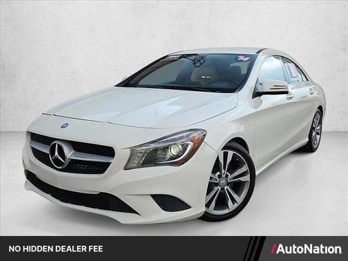 Cirrus White 2014 Mercedes-Benz CLA-Class Base