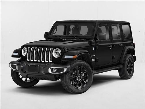 Black Clearcoat 2022 Jeep Wrangler Unlimited 4xe Sahara