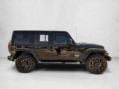 Black Clearcoat 2022 Jeep Wrangler Unlimited 4xe Sahara