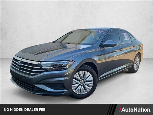 Platinum Gray Metallic 2019 Volkswagen Jetta 1.4T S