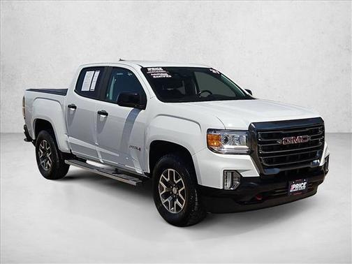 Summit White 2021 GMC Canyon AT4