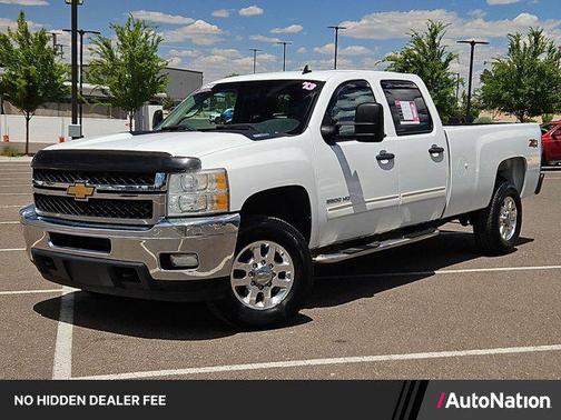 Summit White 2013 Chevrolet Silverado 3500 LT