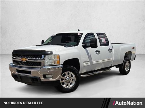 Summit White 2013 Chevrolet Silverado 3500 LT