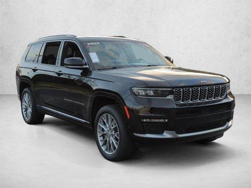 Diamond Black Crystal Pearlcoat 2022 Jeep Grand Cherokee L Summit