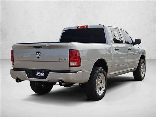 Bright Silver Metallic Clearcoat 2012 RAM 1500 ST