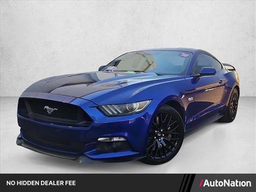 Deep Impact Blue Metallic 2016 Ford Mustang GT Premium