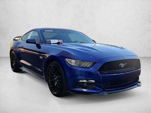 Deep Impact Blue Metallic 2016 Ford Mustang GT Premium
