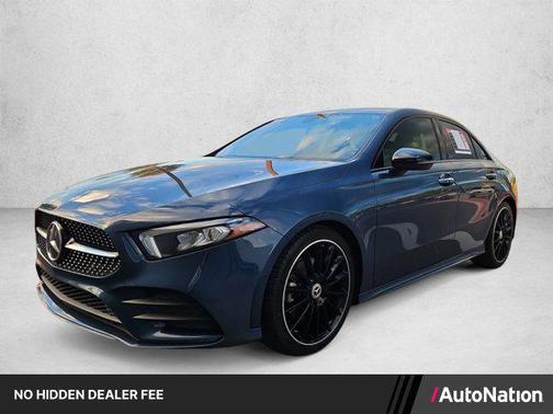 Denim Blue Metallic 2021 Mercedes-Benz A-Class A 220