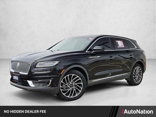 Infinite Black Metallic 2019 Lincoln Nautilus Reserve