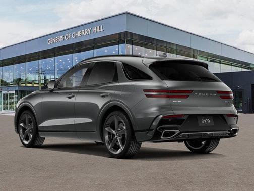 Gray 2026 Genesis GV70 3.5T Sport Prestige