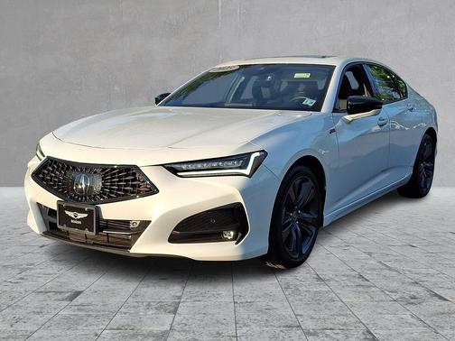 Platinum White Pearl 2023 Acura TLX A-Spec