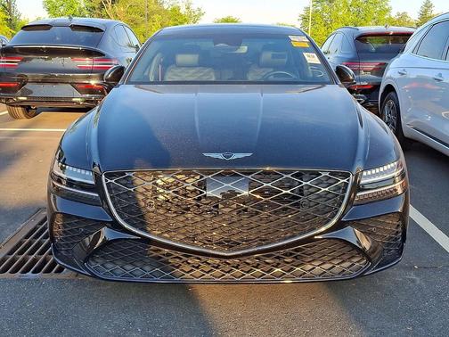 Black 2025 Genesis G80 3.5T Sport Prestige AWD