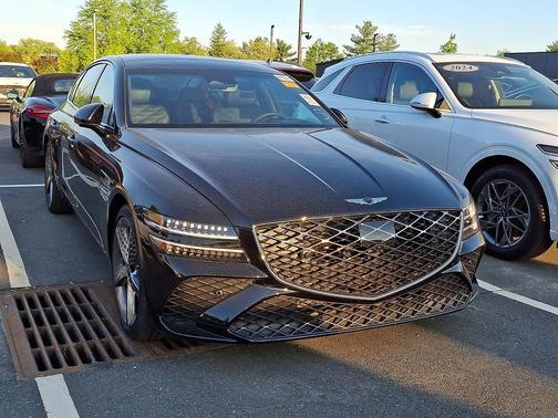 Black 2025 Genesis G80 3.5T Sport Prestige AWD
