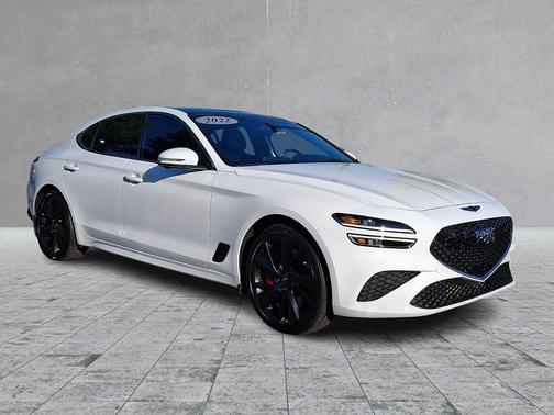 Alta White - WHT 2022 Genesis G70 3.3T AWD