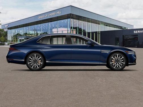 Capri Blue 2026 Genesis G90 3.5T E-SC MHEV AWD