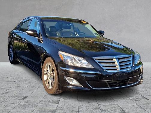 Black Noir Pearl 2013 Hyundai Genesis 3.8