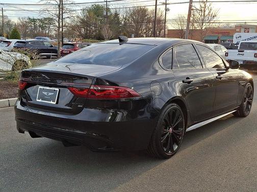 Santorini Black Metallic 2022 Jaguar XF R-Dynamic SE P300 AWD Automatic