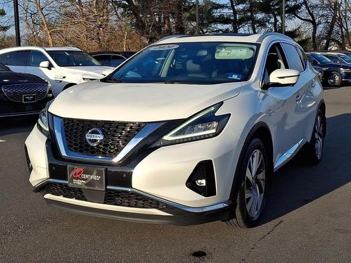 Pearl White Tricoat 2020 Nissan Murano SL Intelligent AWD