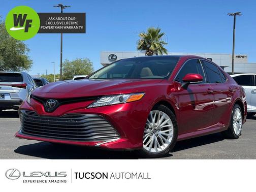 Ruby Flare Pearl 2018 Toyota Camry XLE