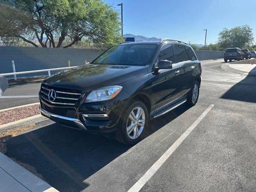 Black 2015 Mercedes-Benz M-Class ML 350