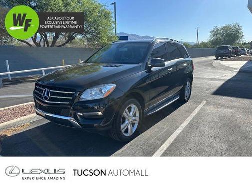 Black 2015 Mercedes-Benz M-Class ML 350