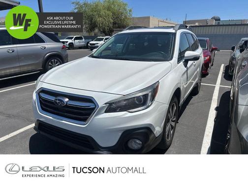 Crystal White Pearl 2019 Subaru Outback 2.5i Limited