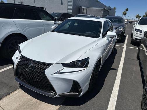 White 2019 Lexus IS 300 Base