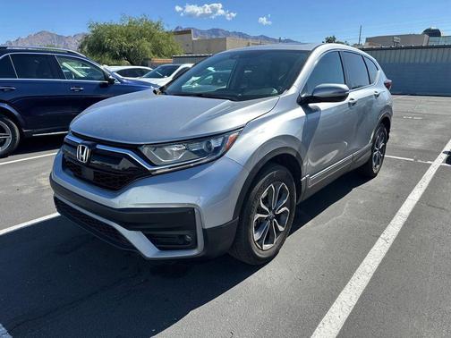 Gray 2021 Honda CR-V AWD EX-L