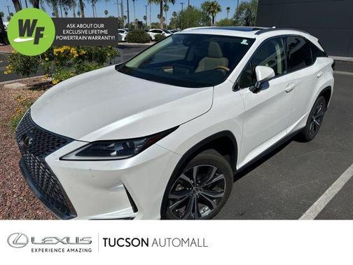 White Pearl 2021 Lexus RX 350 Base