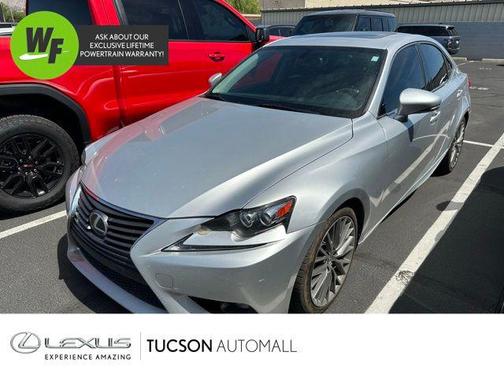 Silver 2015 Lexus IS 250 Base