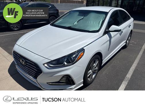 Quartz White Pearl 2018 Hyundai SONATA SEL