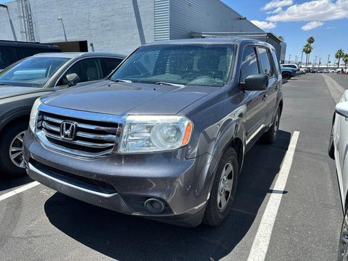 Modern Steel Metallic 2015 Honda Pilot LX