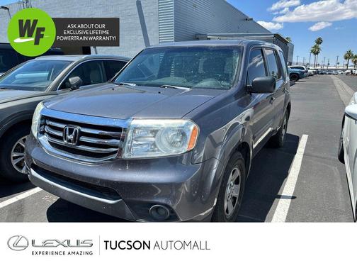 Modern Steel Metallic 2015 Honda Pilot LX
