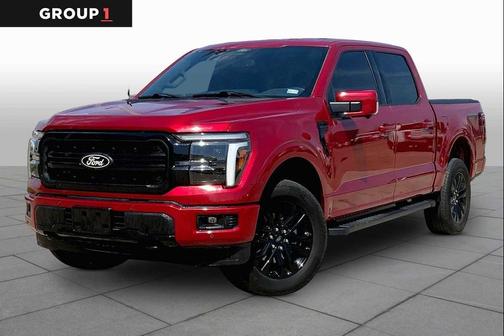 Rapid Red Metallic Tinted Clearcoat 2025 Ford F-150 Lariat