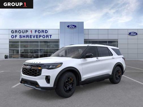 Star White Metallic Tri-Coat 2026 Ford Explorer Tremor